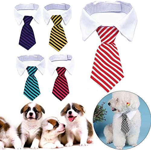 Uxzdx cujux кучиња чешлање мачки прилагодливи шарени лак вратоврска животинска лента шарена јака миленичиња разнобојно вратот вратоврски бело куче вратоврска забава ?