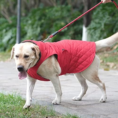 HCMIZI Fleece ја нарече топла кучиња јакна за кутре зимско ладно време, мек ветерно малечко палто за кучиња