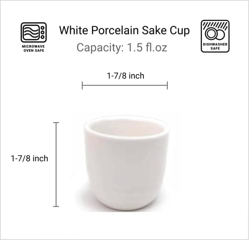 Јапонија Баргаин 2724, чаши за раб поставени јапонски порцелански вино саки чаши мали чаши чаша микробранова печка и машина за миење садови,
