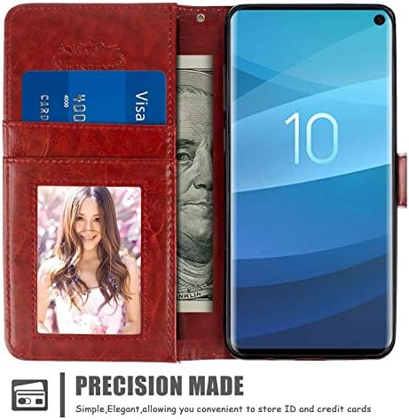 Случај за сини џеб Shencang, погоден за iPhone 11 Snake Cobra Art-28 Cash & Id Holder Card Slots Chickstand Multifunction Case Case