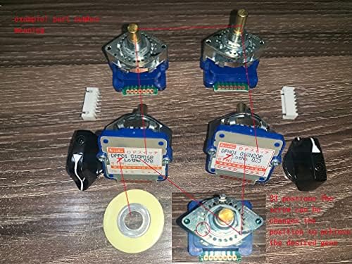 DPP02-02N Rotary Switchs Switch Switch Tosoku DPP02 02N Switch Switch Band 010N16R CNC панел копче за панел