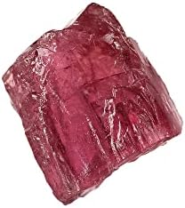 GemHub заздравување кристал груб AAA+ црвен гарнет камен мал 4,15 ct. Лабав скапоцен камен за завиткување на жица,