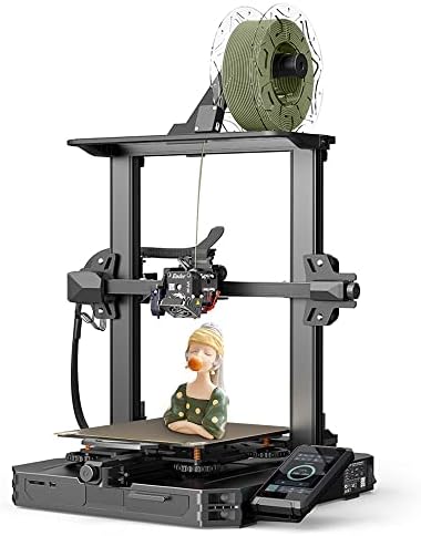 Creality Ender 3 S1 PRO 3D печатач, Ender 3 S1 Upgrde со 300 ℃ млазница со висока температура, сприт со целосна метална директна