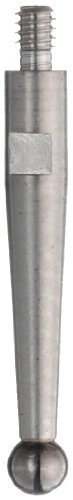 Brown & Sharpe 599-7049 Поени за контакт со челична топка за најдобри индикатори за тест за бирање, должина од 0,080 врвови. X 1/2,