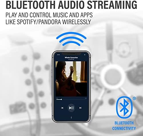 ШЕФ Аудио Системи Mgr150b Морски Мерач Приемник-Bluetooth, Дигитални Медиуми MP3 Плеер, Вграден Засилувач, USB Порта, Водоотпорен, USB