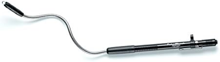 Streamlight 65658 стилус достигне светло за пенкало со флексибилен 7 -инчен продолжен кабел, црна со бела LED - 11 лумени