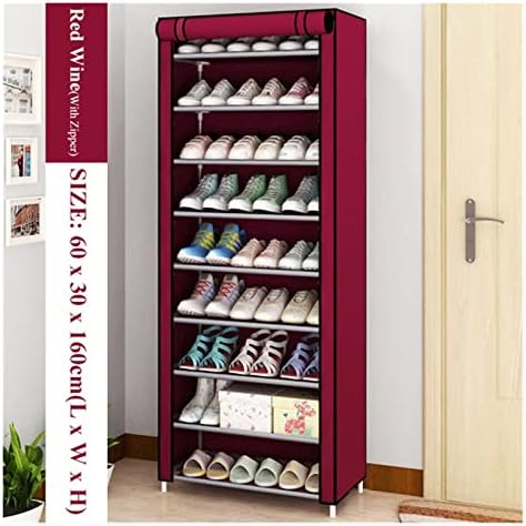 Jtwmy повеќеслојни решетки за чевли што може да се одвојат во непосветлен кабинет за чевли за чевли од дома, заштеда на простор за заштеда