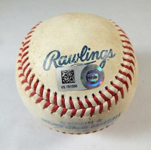2021 Игра за пирати во Вашингтон користеше бејзбол лента Томас Двоен 1 - Играта користена бејзбол