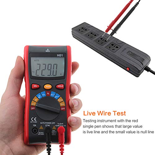 Мултиметар, H01 Digital Auto Aneng H01 Digital Auto Range 1999 Пребројува мултиметар AC DC Ammeter Voltmeter Ohm метар