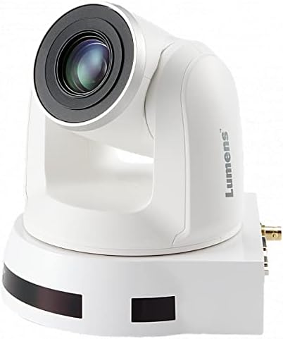 LUMENS VC-A51PW Full HD PTZ флексибилна камера; Бело; Поддршка за целосна HD 1080p; До 60 fps; 20x оптички зум; Сензор за слика 1/ 2.8 ; Ethernet, HDMI и 3G-SDI поддршка