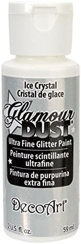 Декоарт гламур прашина 2-унца мраз кристална сјајна боја