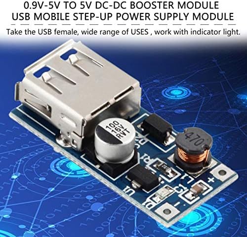 PREFECTLEN висока ефикасност 0,9V-5V до 5V 600MA DC-DC Booster Module USB Mobile Step-Up Професионален модул за напојување