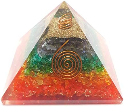 Оргонска Пирамида-Генератор На Енергија Оргонска Пирамида за Заштита НА ЕМФ &засилувач; Исцелување Кристален Камен-Оргонит Пирамиди За