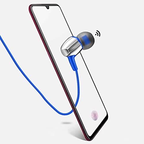 Слушалки во Слушалки За Уши со Микрофон 3,5 мм Жични Слушалки за iOS И Android Паметни Телефони Лаптопи Mp3 Игри На Среќа Walkman Платформа Крајната