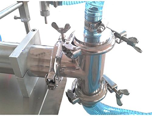 Хоризонтална целосна пневматска машина за полнење со течноста за шампон, вода, масло 10-300 мл