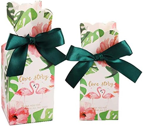Boxу Ли Кенди кутија, шеќер кутија за брак, шеќер кутија со вазни сени, индивидуална креативна кутија за свадбени венчари ， 2,17 2,17 × 5,71