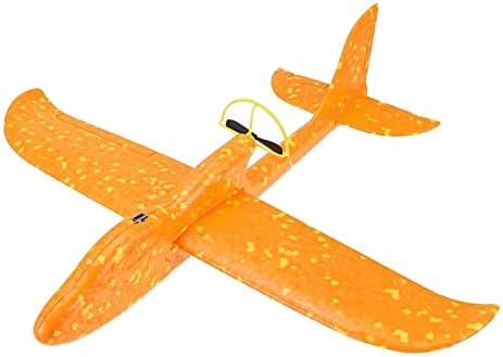 Вејвер хоби пена едриличари Авион Лесни летачки играчки Авион за почетници на отворено играчки, портокал