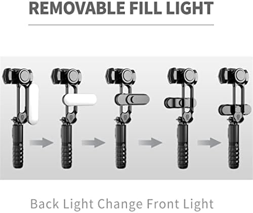 Bdylsf смартфон рачен гимбал со полнење стабилизатор на стабилизатор селфи стап за виткање гимбал