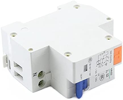 DJDLFA DZ30L-32 1P+N MINI прекинувач за коло 230V прекинувач на уредот за истекување DIN Rail Install 10A 16A 20A 25A 32A