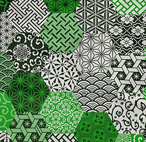 oneOone Памук Поплин Твил Светло Зелена Ткаенина Геометриски Занает Проекти Декор Ткаенина Печатени Од Дворот 56 Инчен Широк-68