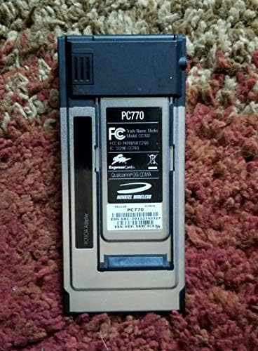 Веризон PC770 2 Во 1 Мобилен Широкопојасен Експрес PCMCIA Aircard 3g Модем