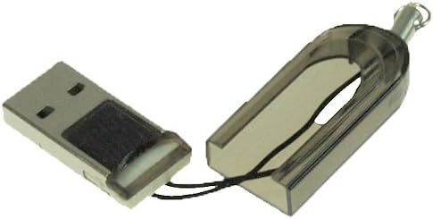 Плоштад Транспарентен< бр> Црна MicroSD USB Читач