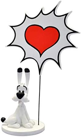 Plastoy sas pla00131 Asterix idefix со меур на говор: срце, разнобојно