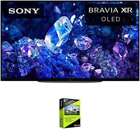 Sony XR48A90K BRAVIA XR A90K 48 4K HDR OLED Smart TV пакет со премиум 4 години CPS Подобрена заштита за заштита