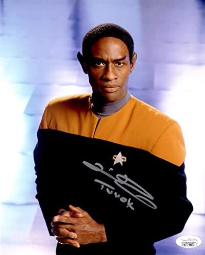Тим Рус автограмирал потпишана испишана 8x10 фотографија JSA Coa Star Trek Voyager Tuvok