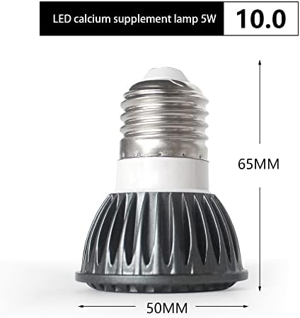 АТБ-податочна топлинска ламба за топлина, сончева ламба 110V, LED E27 5W UVA+UVB светилки за топлински ламби за влекачи за брада