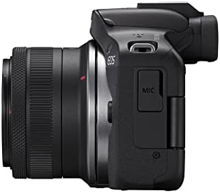 Canon Eos R50 Mirrorless Blogging Камера w/RF-S18-45mm F4. 5-6. 3 Е STM Објектив, 24.2 MP, 4k Видео, Предмет Откривање &засилувач;