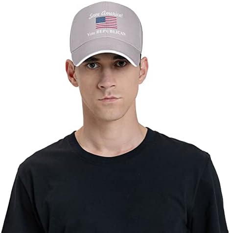 Нутаг Зачувај Америка Гласајте Републикански бејзбол капа за печење прилагодлива тато капа на жени бејзбол капа за бејзбол
