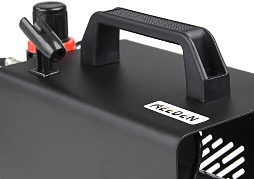 MEEDEN Airbrush 1/5 HP Авто -стоп компресор за воздушна четка - професионален единечен клип, термички заштитник, ниско трчање бучава 47dB