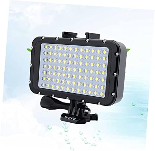 Solustre LED сијалица 3 парчиња Четири камери затемнети за видео-светло за полнење m подводни m/lm нуркачки светла камера нуркање LED пополнете