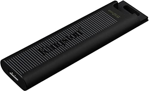 Kingston Флеш Диск DataTraveler Макс 512GB USB 3.2 Голема Брзина 1000MB/s USB Тип-C За Компјутерски Пакет со 1 Сѐ Освен Стромболи Јаже