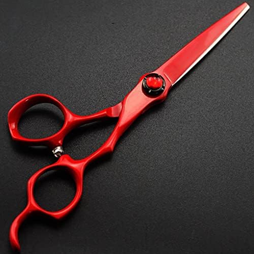 Ножици За Сечење Коса, 6 Инчни Црвени Фризерски Ножици Професионални Ножици За Сечење Ножици Фризерски Салони За Фризери Ножици