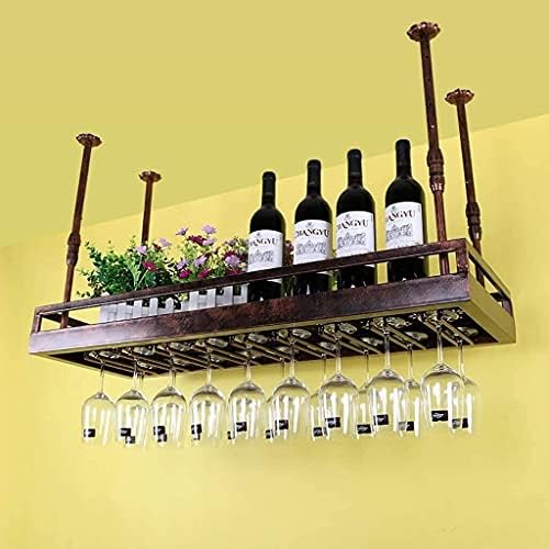 Решетка за приказ на вино FOVKP, држач за вино со вино Гроздобер стаклена чаша, стакло од вино од вино, висино вино решетката шампањски држач за стакло дома складирање