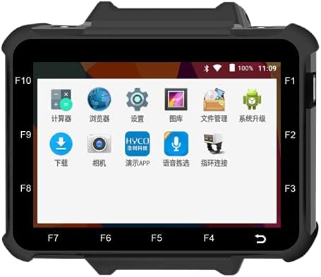 Hyco W563 3.5-инчен Екран За Носење Паметен Часовник, Android 9.0 Оперативен Систем, F1-F10 Прилагодливо Копче За Кратенка, Wifi