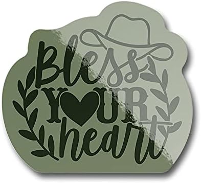 KCD Благословете го вашето срце налепница за винил декорации | Возила, прозорци, wallsидови, чаши, лаптопи, MacBooks 1 - 5 инчен
