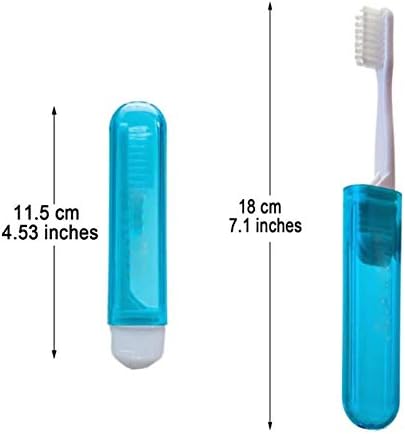 Четка за заби џеб кампување за одмор хигиенско патување преклопување компактен паста за заби производи за бања организатор туш туш
