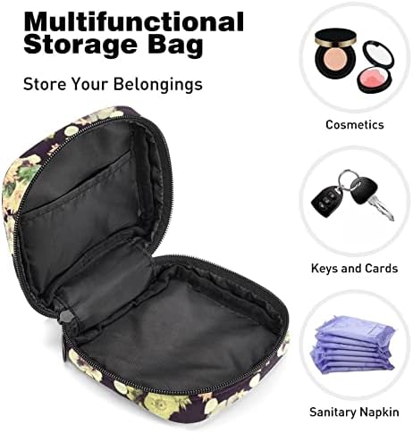 Торба за складирање на санитарна салфетка, преносни мендрични вреќи за мендрирање на менструална подлога, торбичка за складирање на тампони