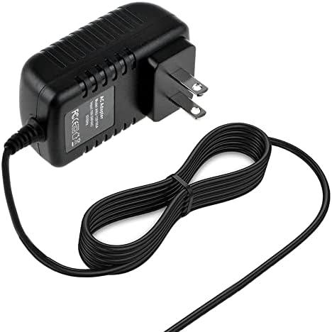 J-Zmqer 9V 9W AC DC адаптер полнач за напојување на приклучок за напојување Компатибилен со кабелот за конзола Atari 2600