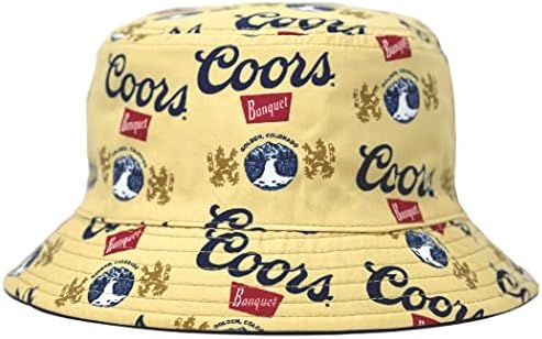 Бренд за пиво Coors Banquet и сите логоа Реверзибилна текстуална корпа капа на морнарицата