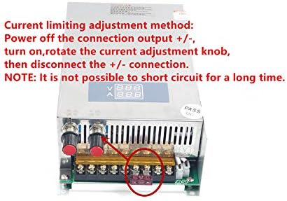 Livisn прилагодлив DC Конвертор на напон на напон AC 110V до DC 0-220V 0-4.5A Модул 220V Префрлување на напојување Дигитален дисплеј 1000W