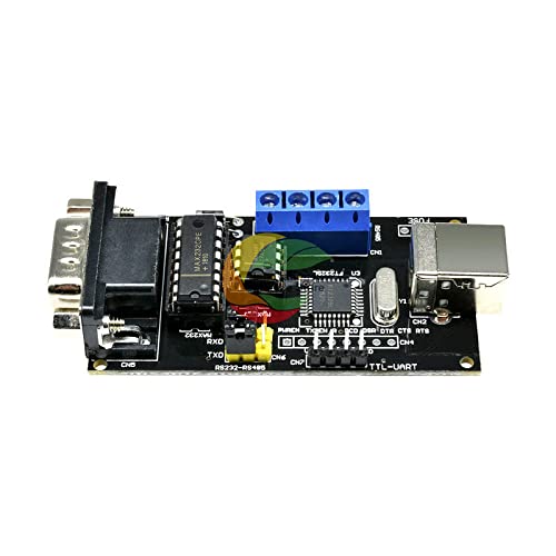 FT232BM/BL FTDI Стандарден USB до сериски RS232 TTL UART RS485 Конвертер DB9 Адаптер Контролер Модул Одбор за Arduino