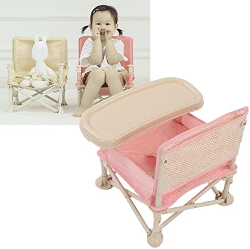 Фекамос Бебе Пикник Стол, Безбеден Појас Висока Сигурност Јадење Обука Новороденче Стол За Бебе За Пикник