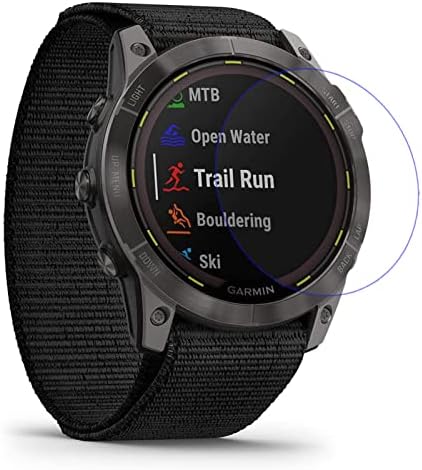 Заштитник За Филм Со калено Стакло Компатибилен Со Garmin Enduro 2, Discool 0,33 mm Заштитник За Жени Мажи Додаток За Паметен Часовник