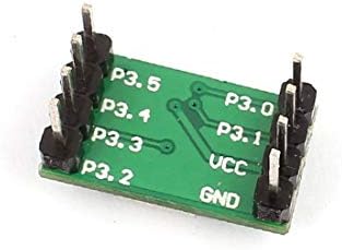 X-Dree STC15F104E Микроконтролер модул Надворешен вкупен вкупно двонасочен LED (Módulo Externo del MicroControlador STC15F104E вкупно