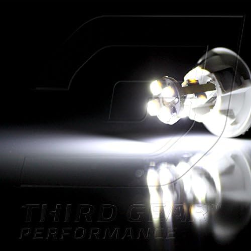TGP T10 White 4 LED SMD регистарски таблички клинови светилки пар 2006-2009 компатибилен со Понтијак Торент