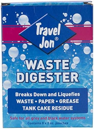 Патување Jonон Отпад Дигестер | Третман на резервоарот РВ | Дезодоризатор на резервоарот за одржување на РВ | РВ тоалет | Го распаѓа отпадот и другите материјали